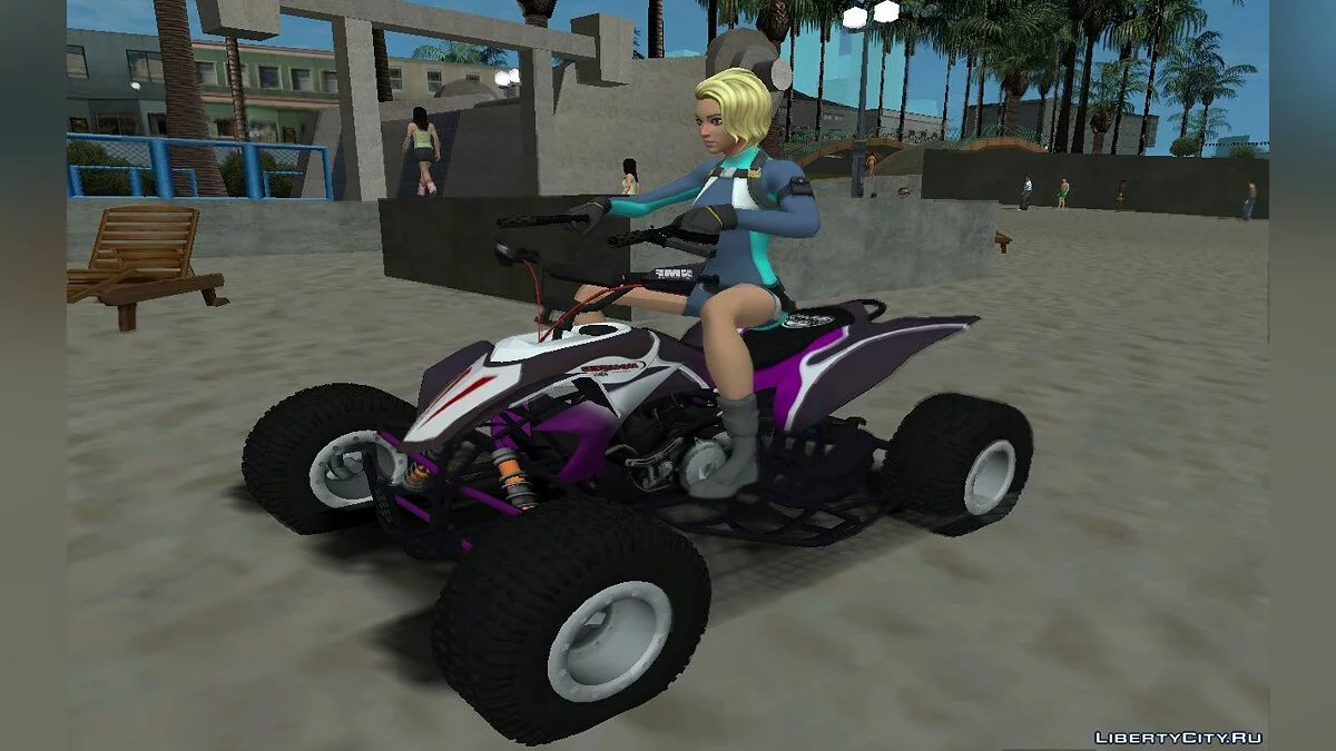 Серферша из игры Фортнайт / GTA San Andreas