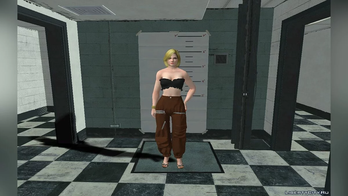 Тина Армстронг из DOA в стильном повседневном наряде / GTA San Andreas