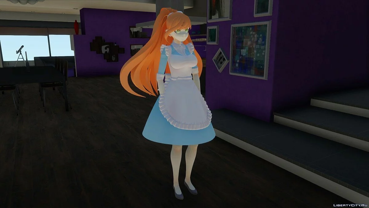 Тиса Юкидзомэ из Danganronpa 3 / GTA San Andreas