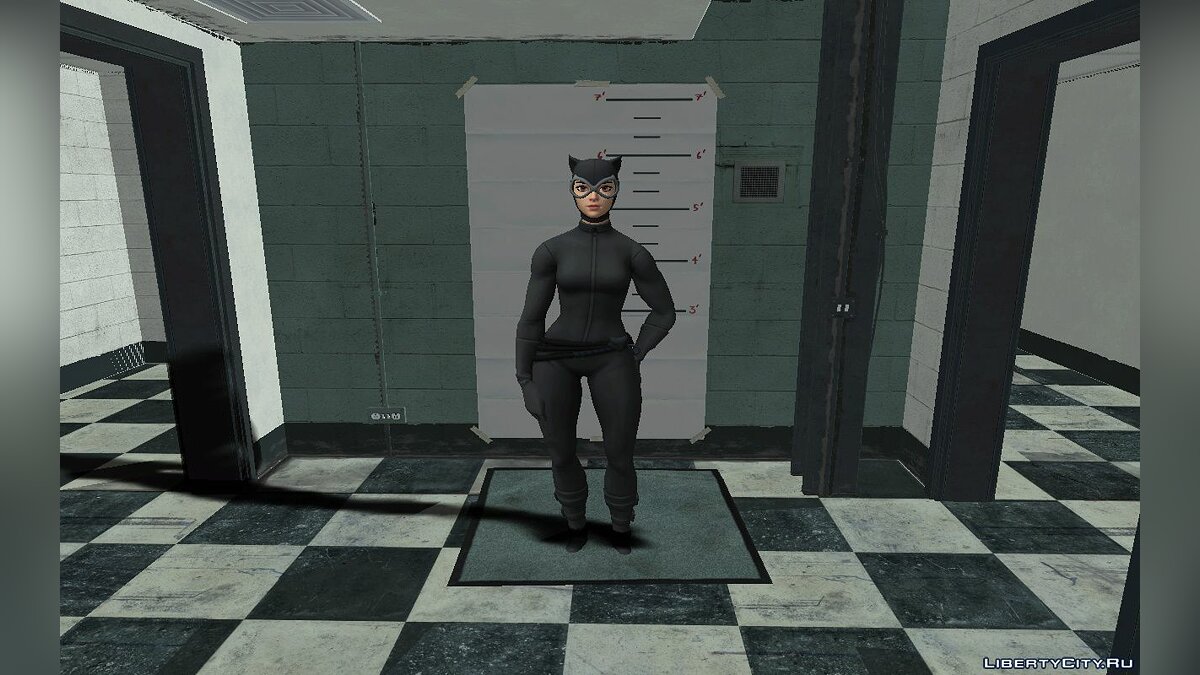 Замена catwoman.dff в GTA San Andreas (8 файлов)