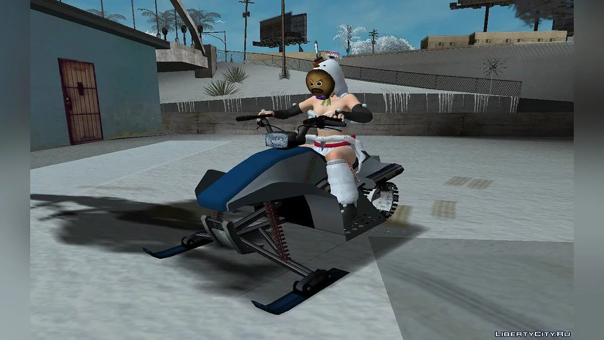 Аяне в Рождественском наряде / GTA San Andreas