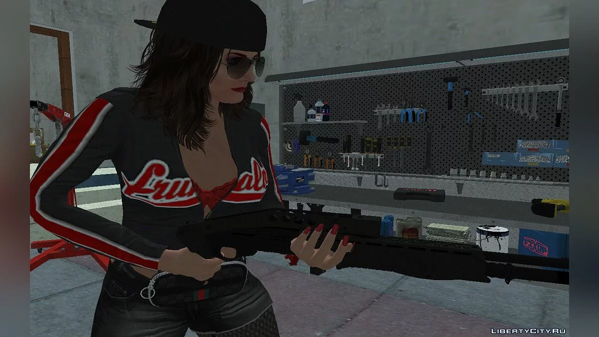 Аманда Таунли из GTA 5 - Гангстер v4 / GTA San Andreas