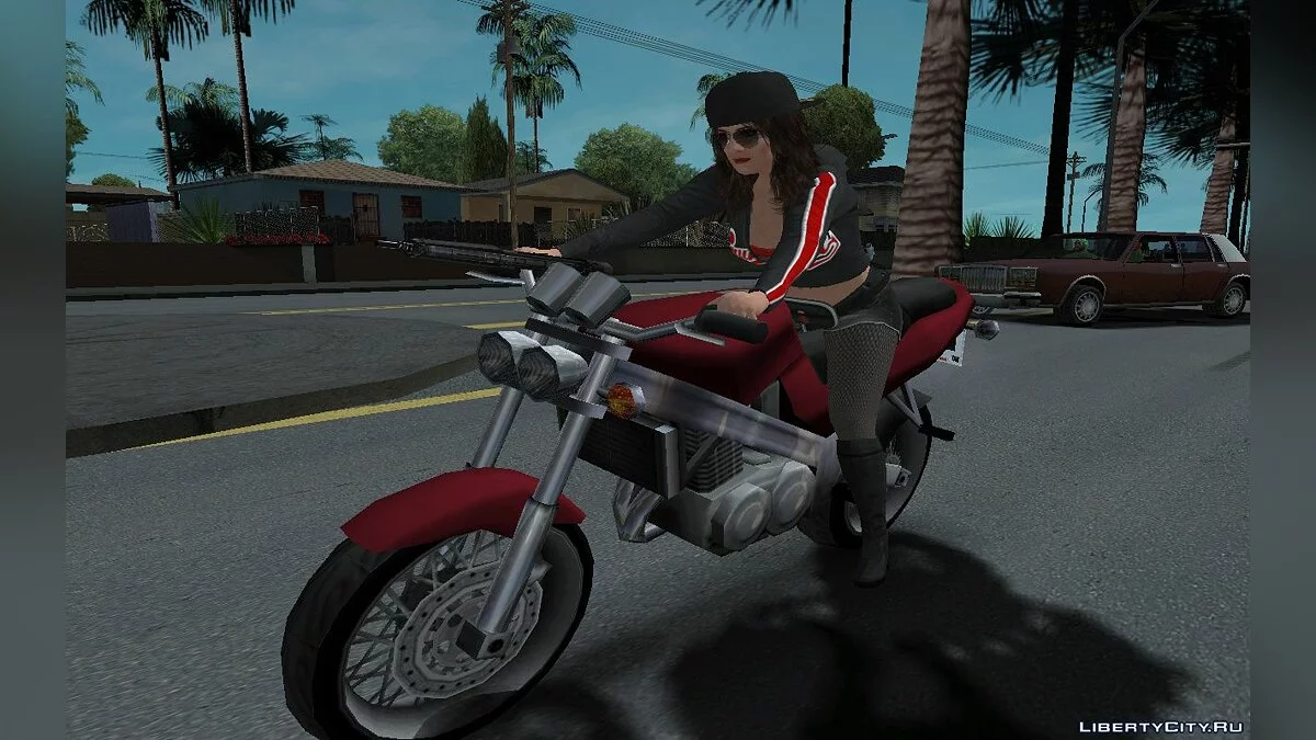 Аманда Таунли из GTA 5 - Гангстер v4 / GTA San Andreas