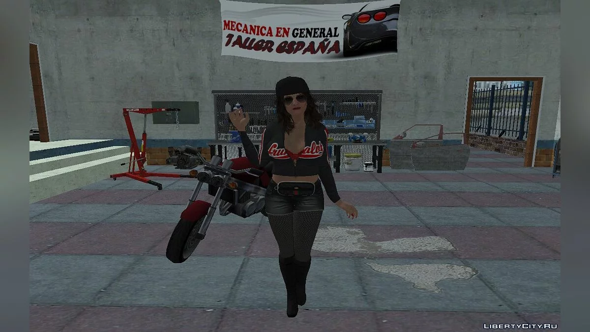 Аманда Таунли из GTA 5 - Гангстер v4 / GTA San Andreas