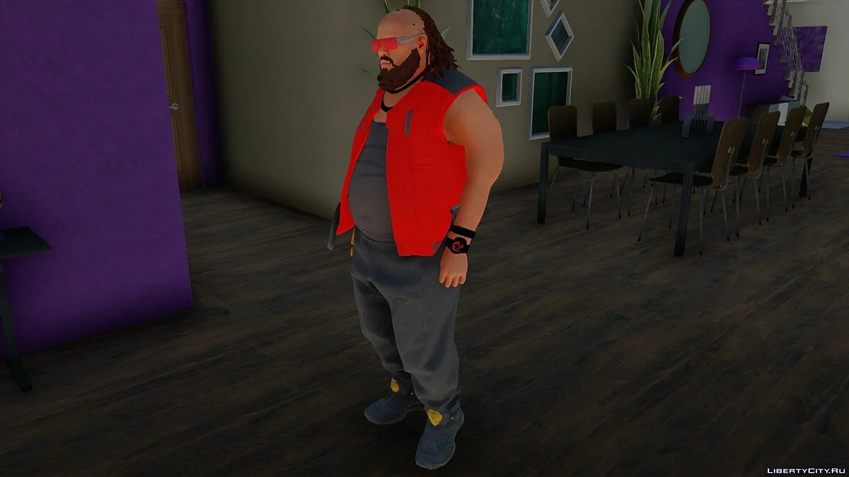 Декстер Дешон из Cyberpunk 2077 / GTA San Andreas
