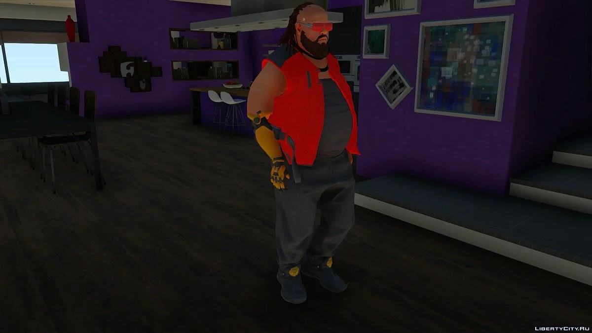 Декстер Дешон из Cyberpunk 2077 / GTA San Andreas