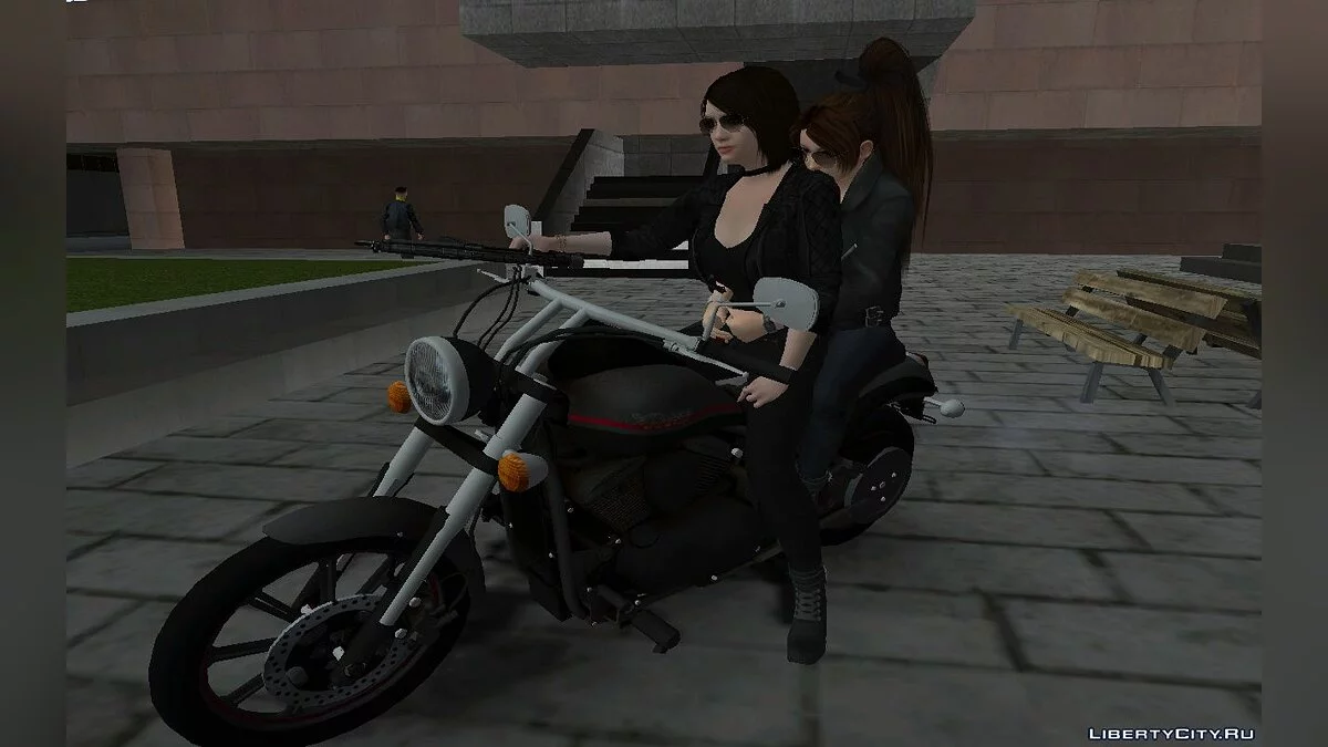 Девушка-ассистент из GTA Online V2 / GTA San Andreas