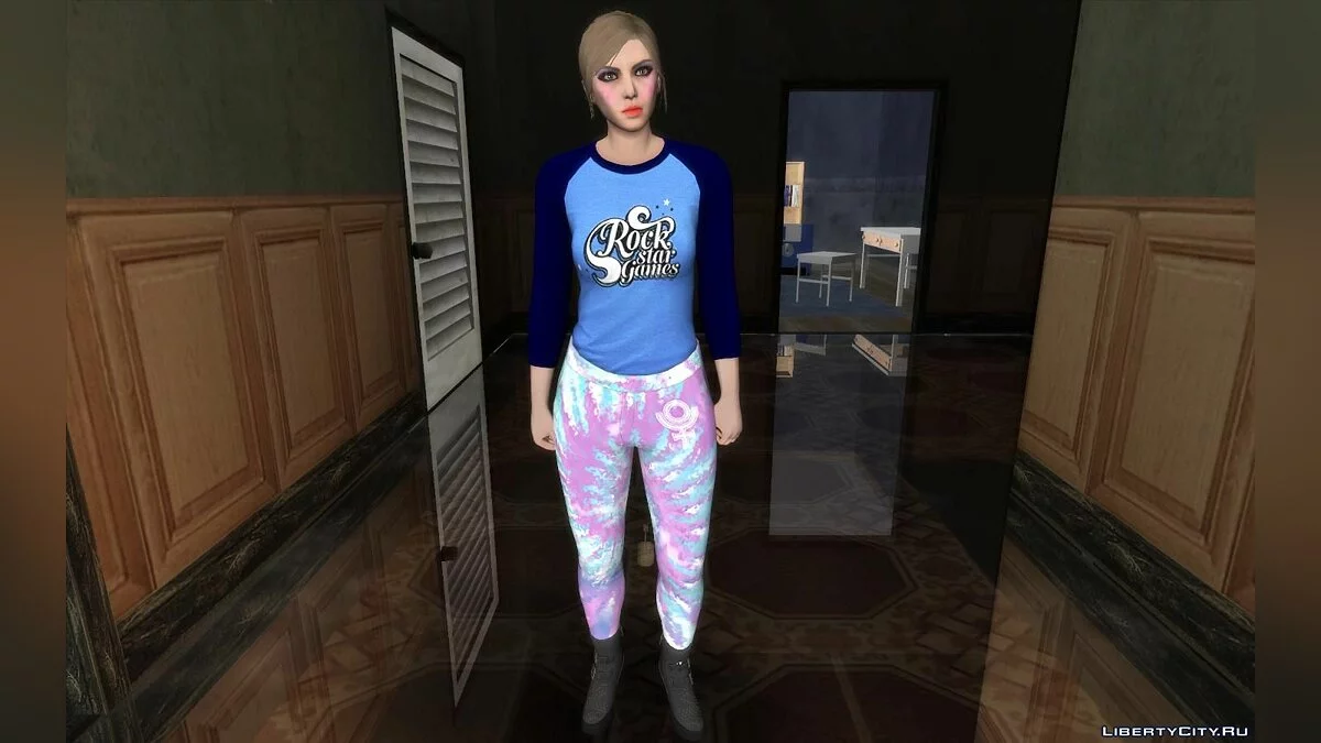 Девушка из GTA 5 / GTA San Andreas