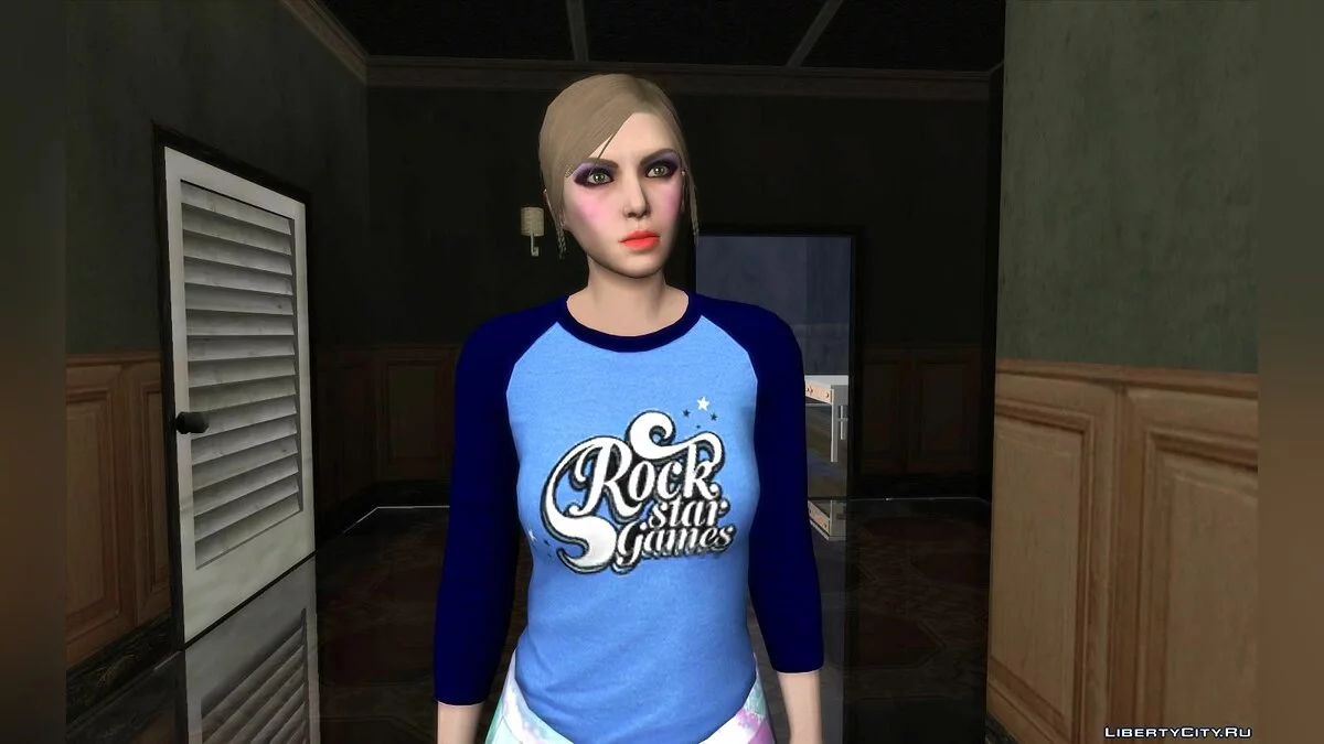 Девушка из GTA 5 / GTA San Andreas