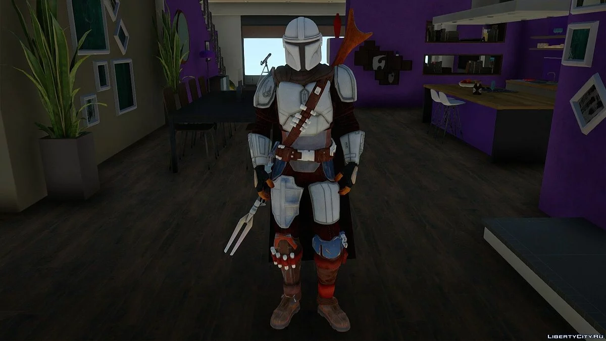 Дин Джарин из The Mandalorian / GTA San Andreas
