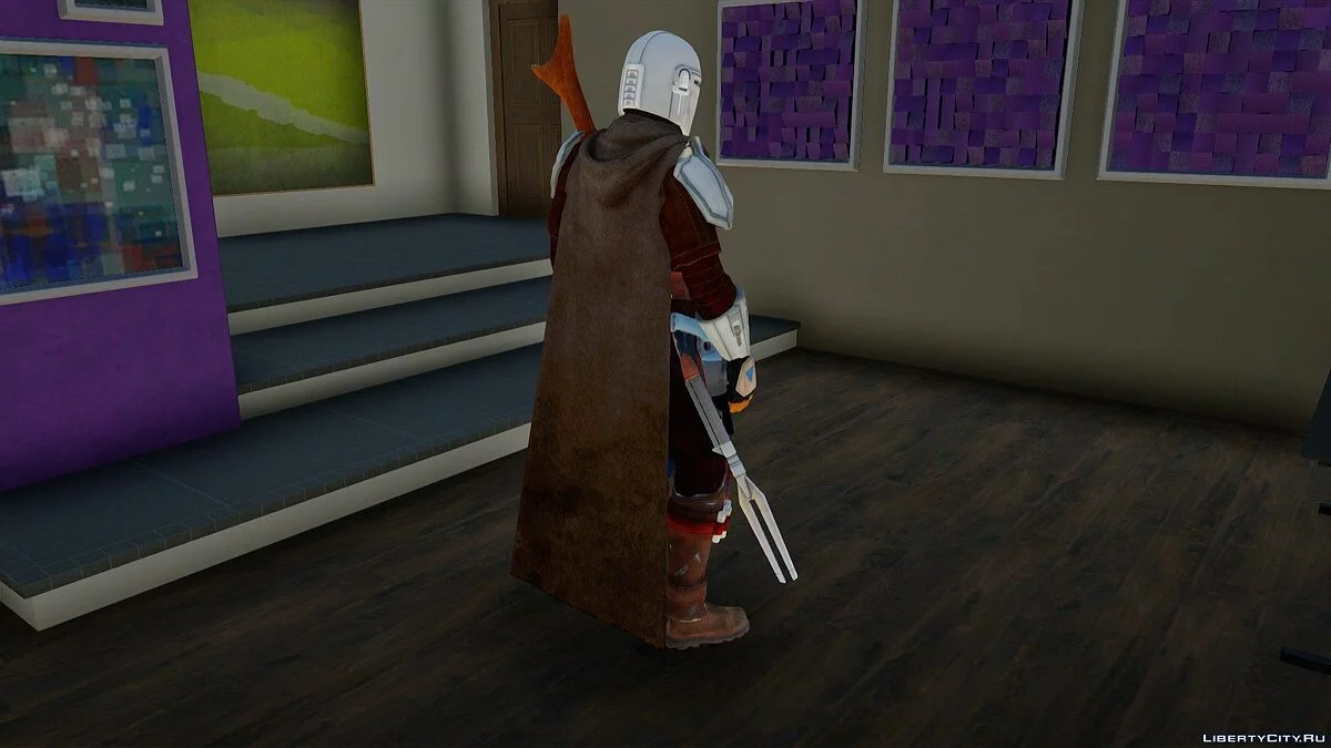 Дин Джарин из The Mandalorian / GTA San Andreas