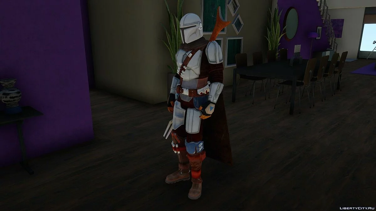 Дин Джарин из The Mandalorian / GTA San Andreas