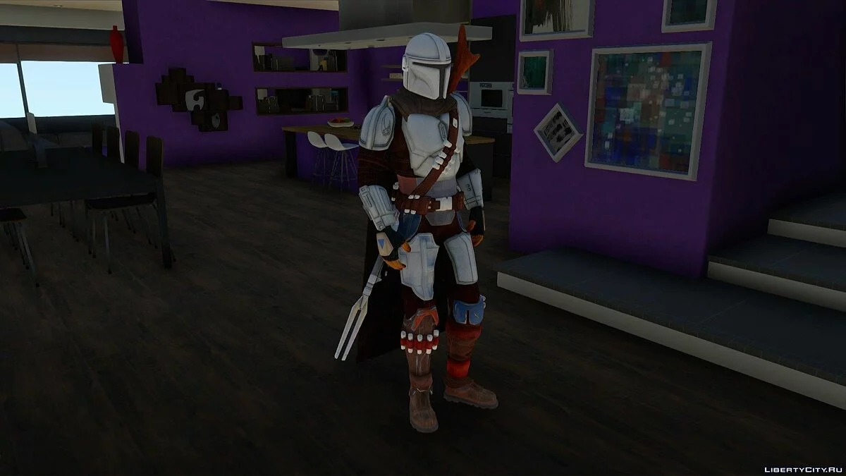 Дин Джарин из The Mandalorian / GTA San Andreas
