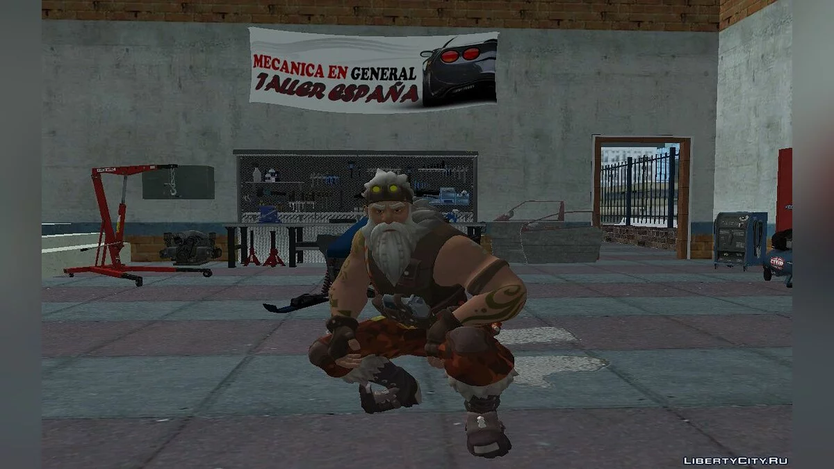 Генерал Мороз из Фортнайт / GTA San Andreas