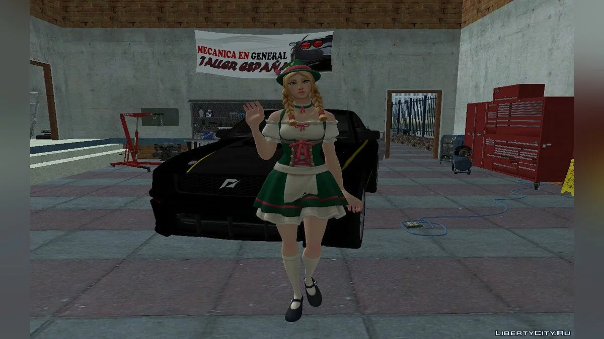 Heidi из Фортнайт / GTA San Andreas