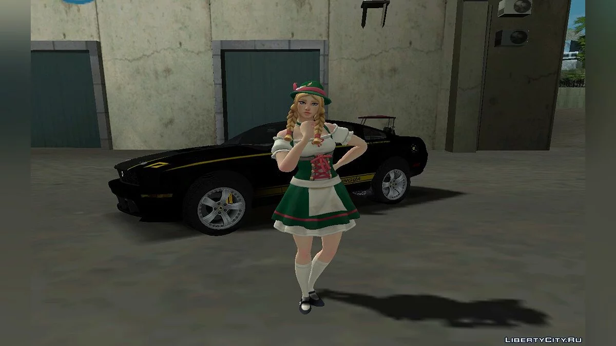 Heidi из Фортнайт / GTA San Andreas
