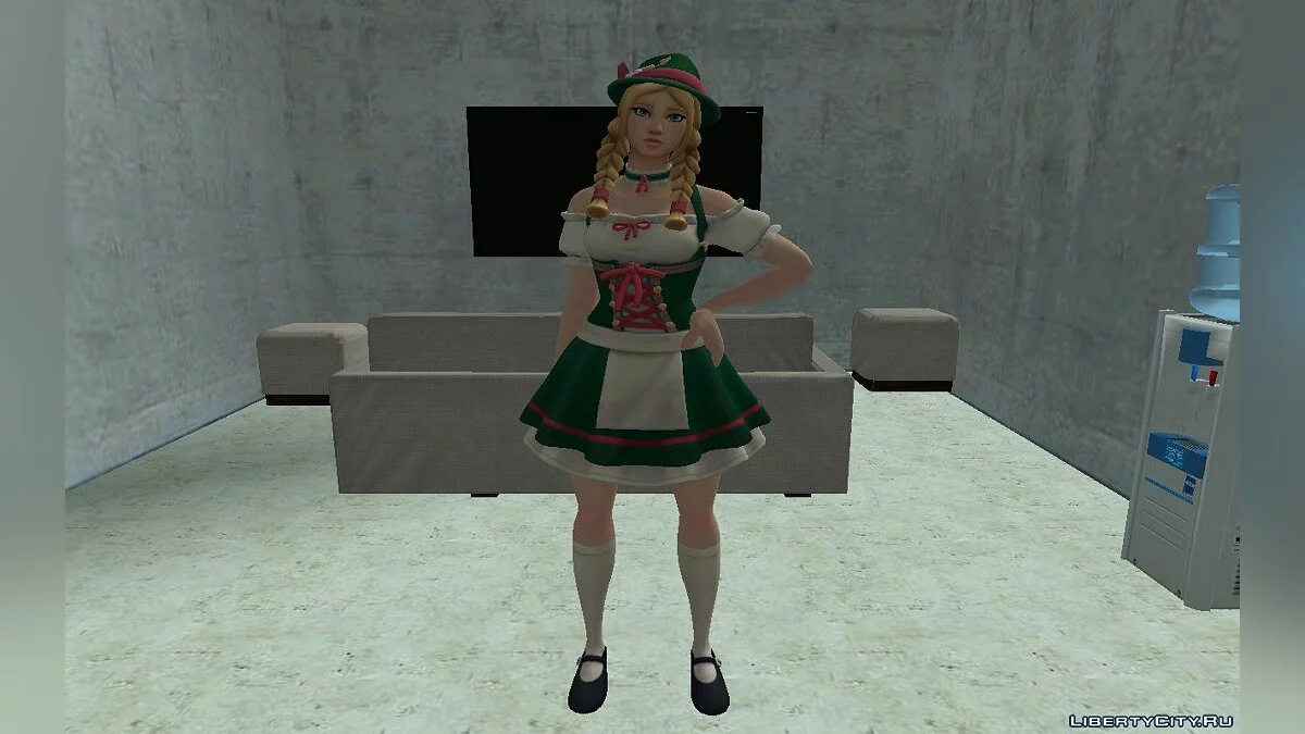 Heidi из Фортнайт / GTA San Andreas