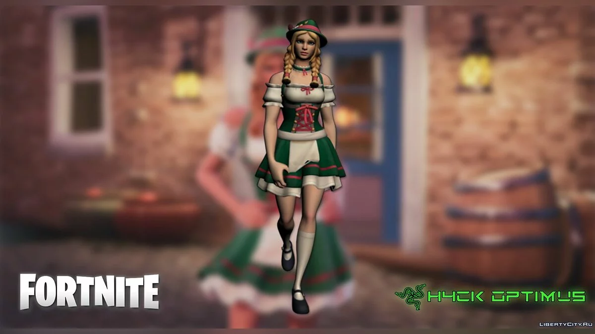 Heidi из Фортнайт / GTA San Andreas