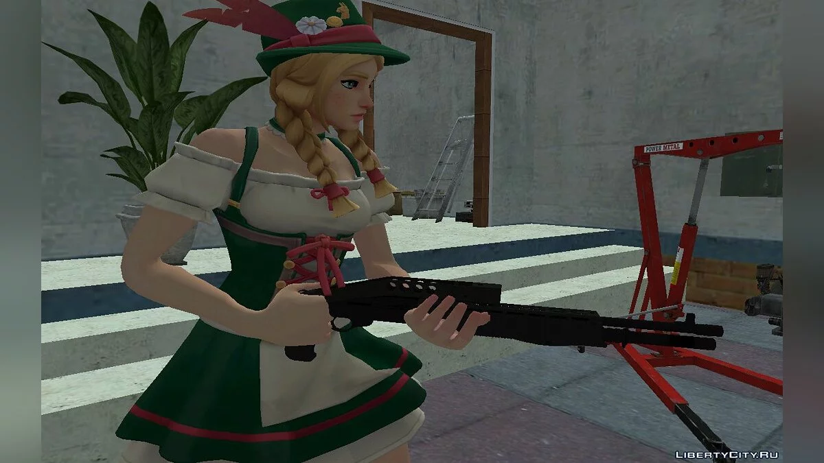 Heidi из Фортнайт / GTA San Andreas
