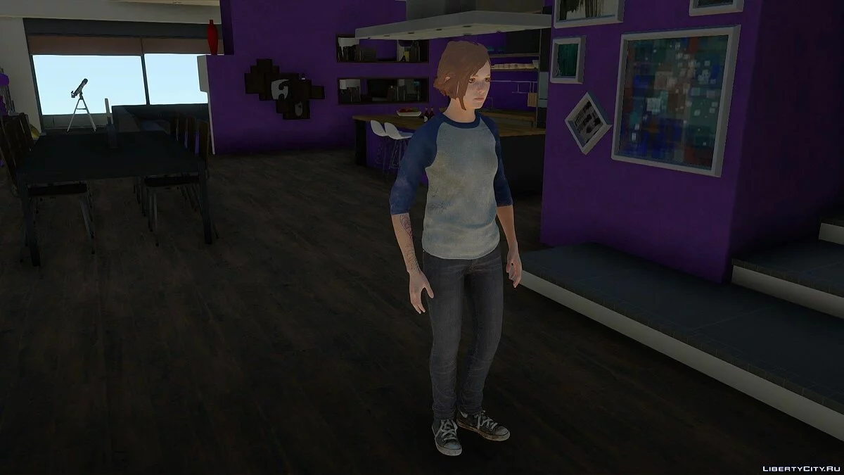 Элли Lookout из The Last of Us Part II / GTA San Andreas