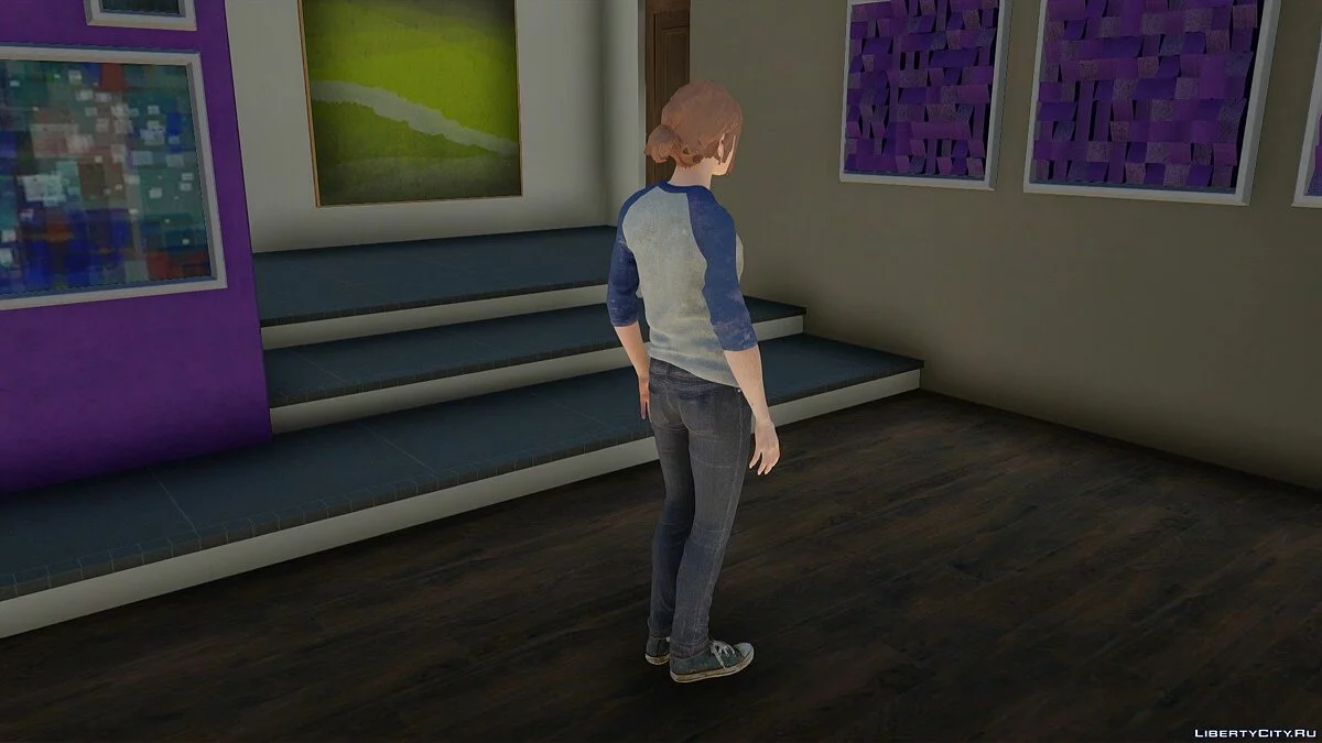 Элли Lookout из The Last of Us Part II / GTA San Andreas