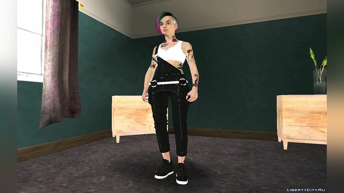 Judy Alvarez (Black) / GTA San Andreas