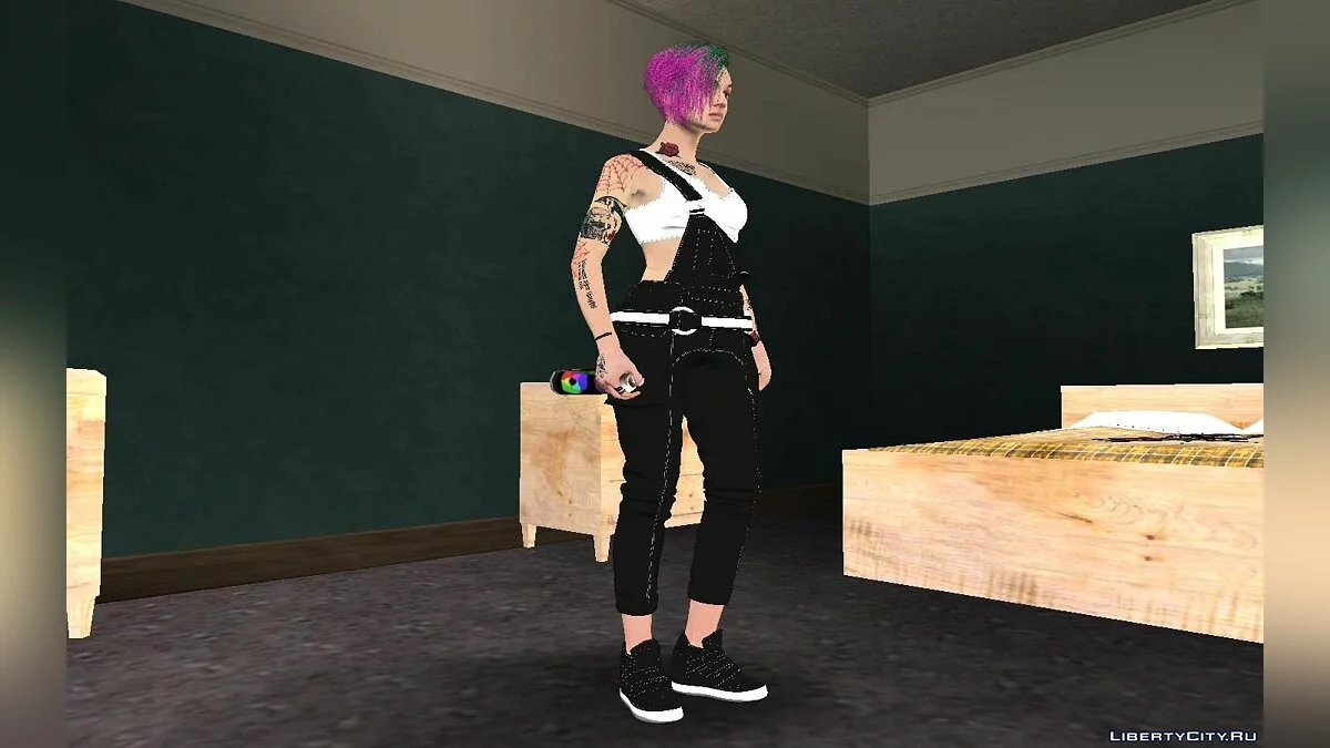 Judy Alvarez (Black) / GTA San Andreas