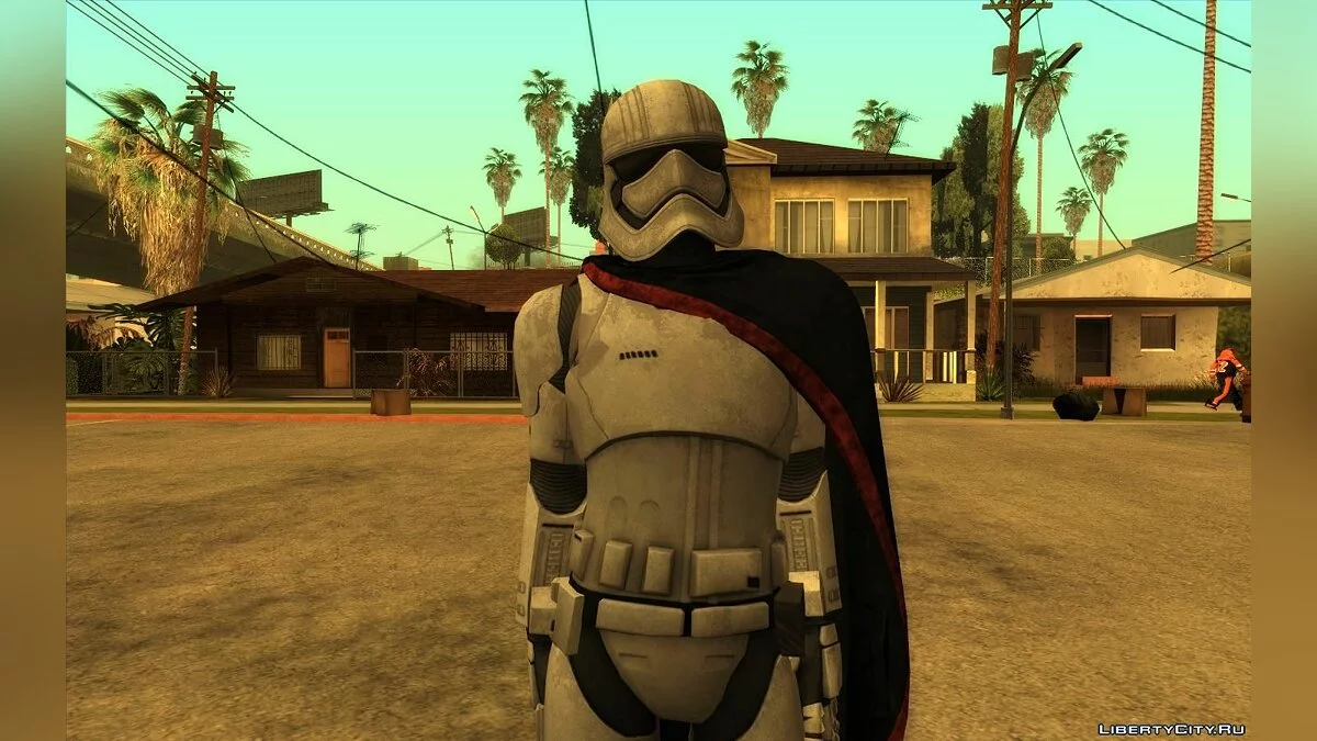 Капитан Фазма из Star Wars / GTA San Andreas