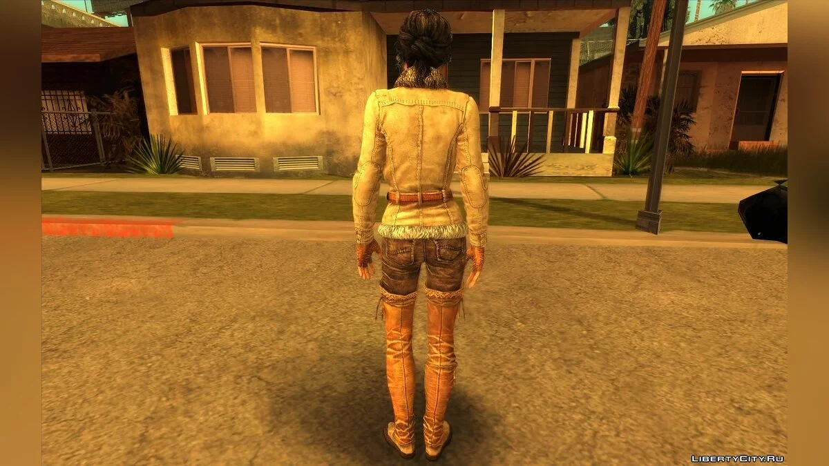Кейт Уокер из Syberia 3 / GTA San Andreas