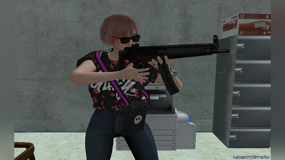 Хонока в повседневном стильном наряде / GTA San Andreas