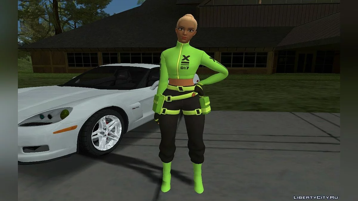Кира из Фортнайт / GTA San Andreas