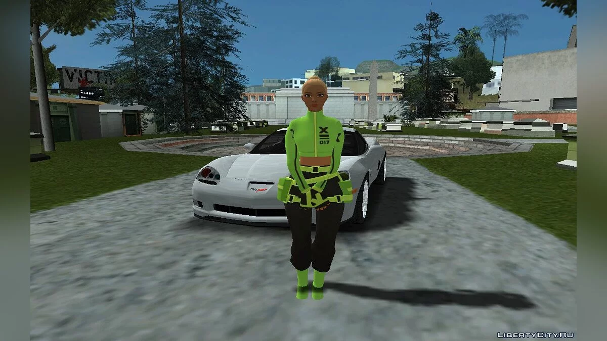 Кира из Фортнайт / GTA San Andreas