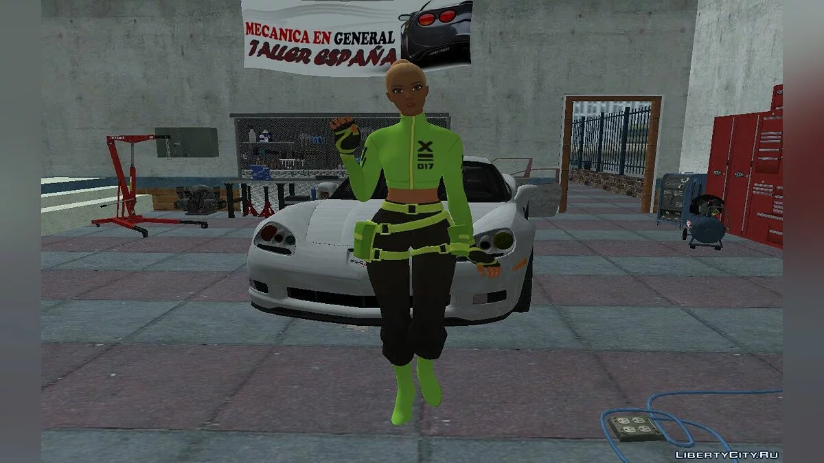 Кира из Фортнайт / GTA San Andreas