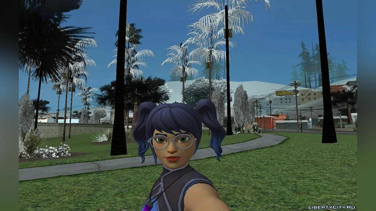 Кристалл из Фортнайт / GTA San Andreas