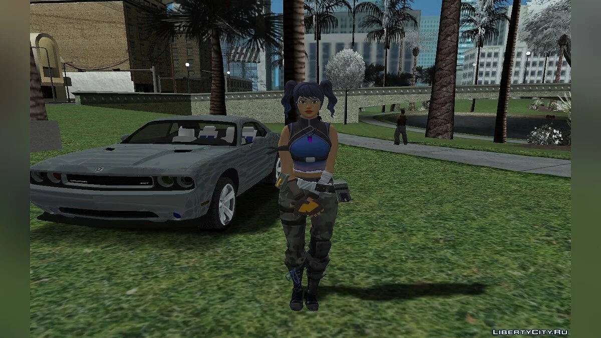 Кристалл из Фортнайт / GTA San Andreas