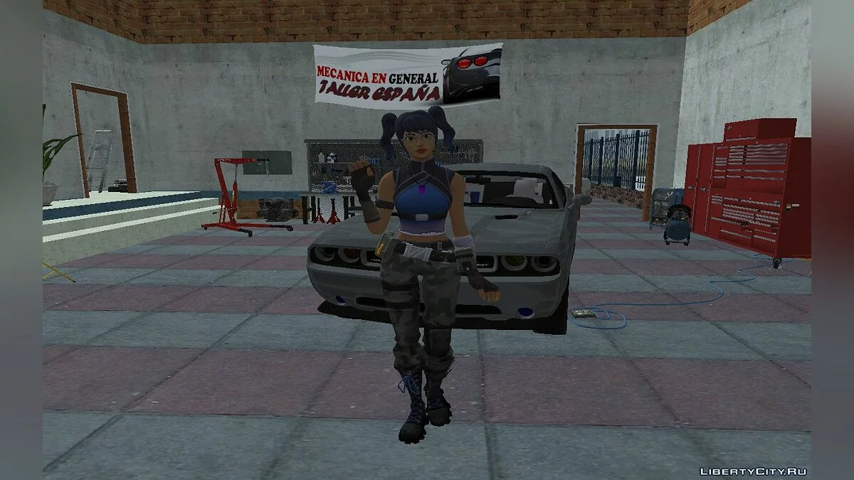 Кристалл из Фортнайт / GTA San Andreas