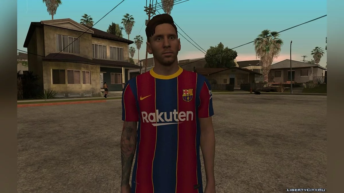 Лионель Месси 2021 / GTA San Andreas