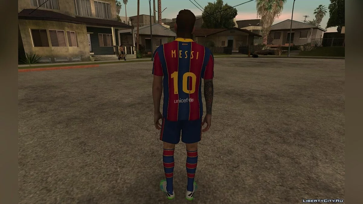 Лионель Месси 2021 / GTA San Andreas