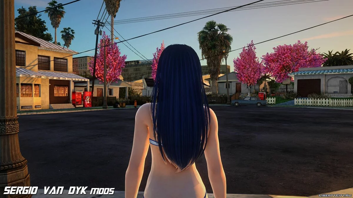 Лобелия в Бикини из Dead or Alive Xtreme: Venus Vacation / GTA San Andreas