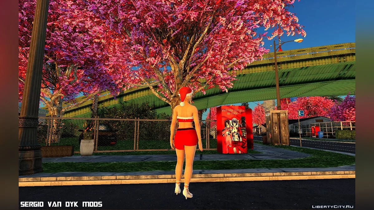 Луна в рождественской одежде / GTA San Andreas