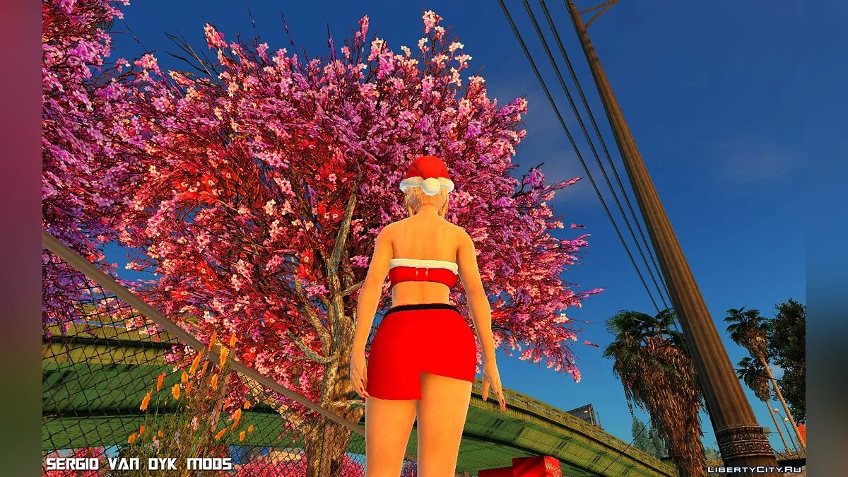Луна в рождественской одежде / GTA San Andreas