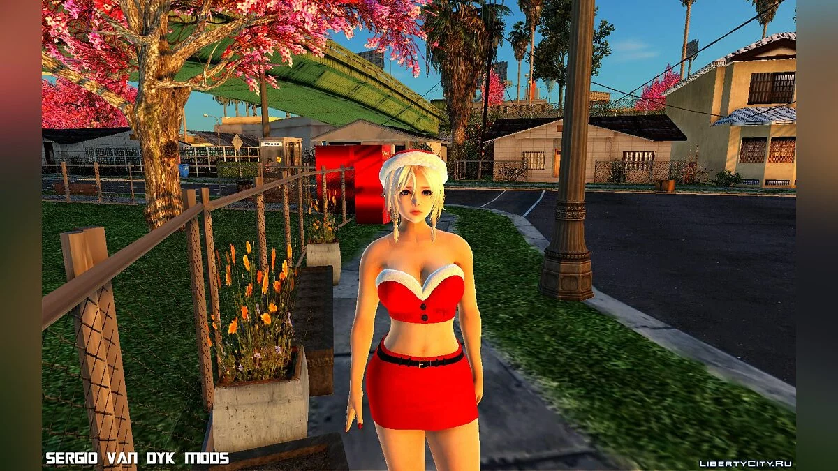 Луна в рождественской одежде / GTA San Andreas
