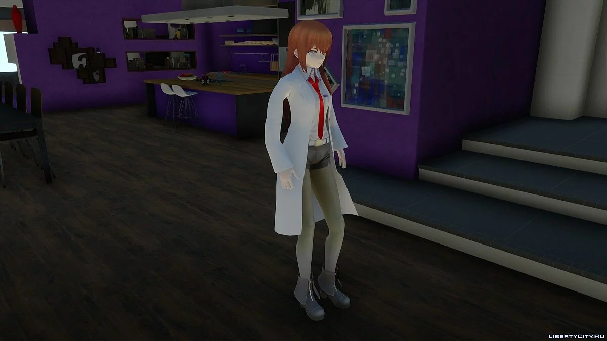 Макисе Курису из Steins Gate / GTA San Andreas