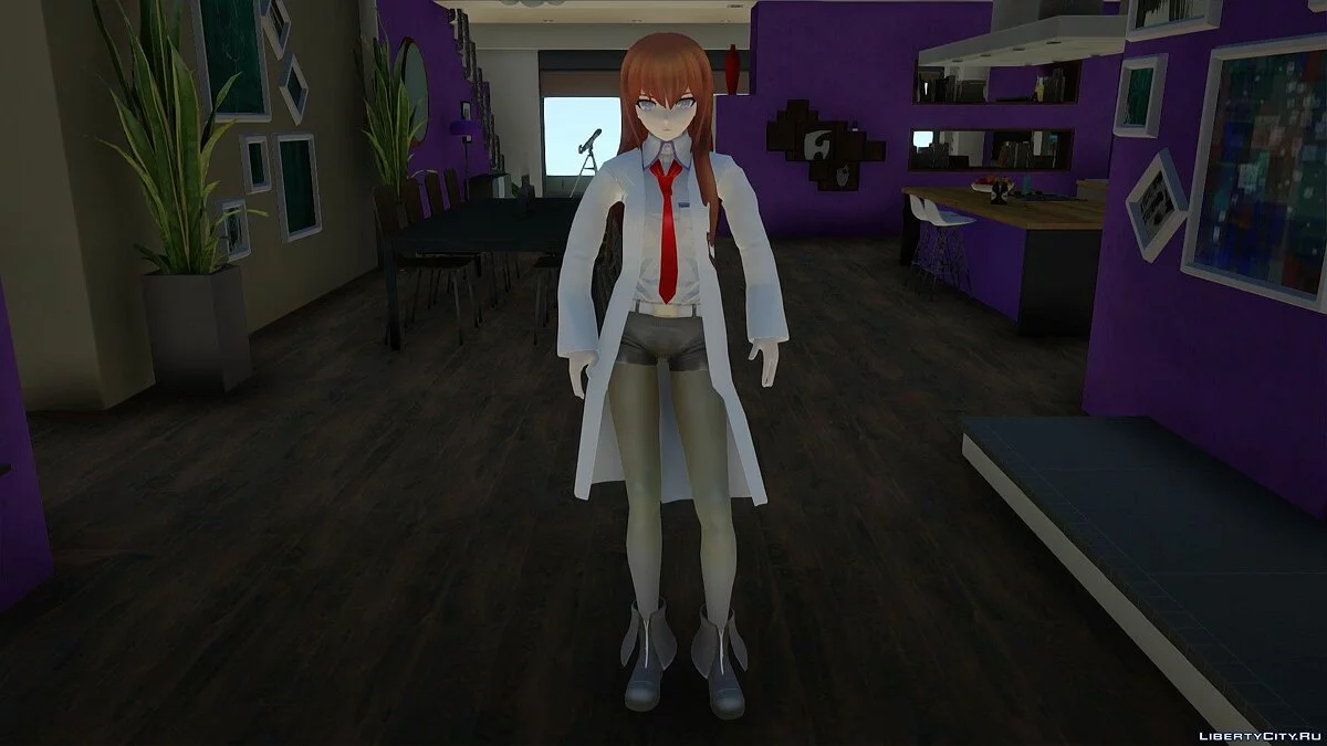 Макисе Курису из Steins Gate / GTA San Andreas