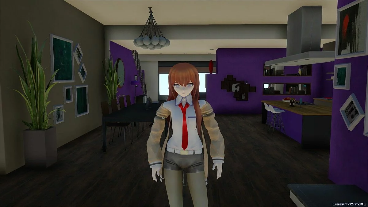 Макисе Курису из Steins Gate / GTA San Andreas