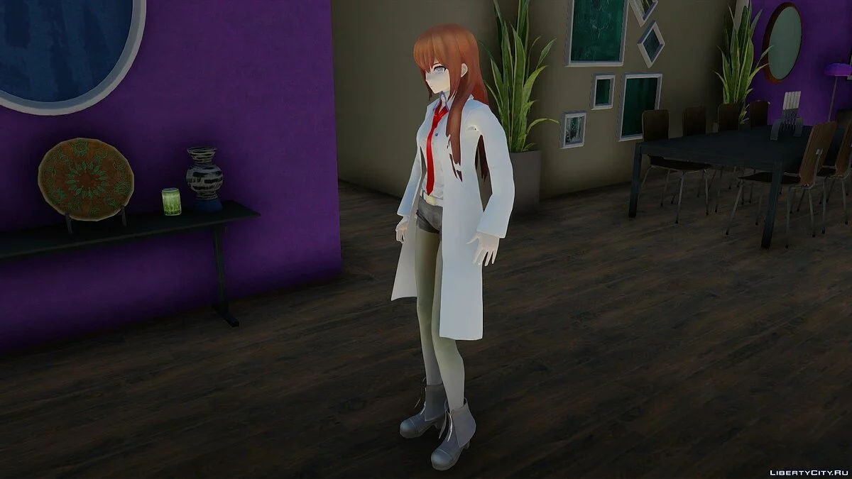 Макисе Курису из Steins Gate / GTA San Andreas