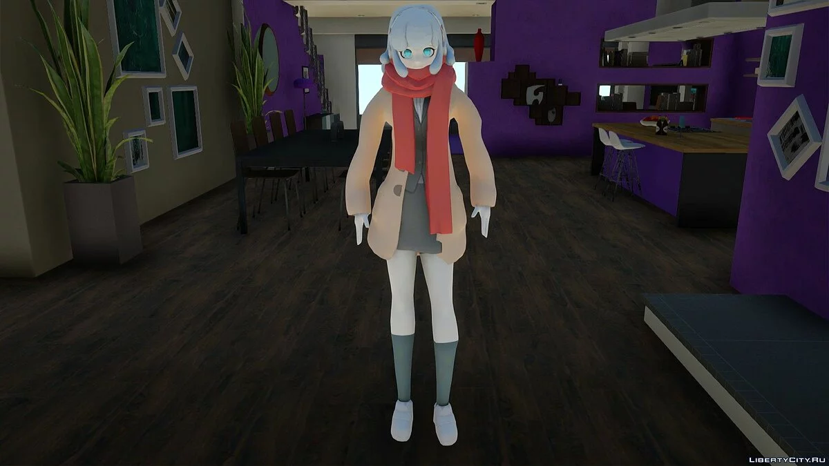 Миайя Геккогахара из Danganronpa 3 / GTA San Andreas