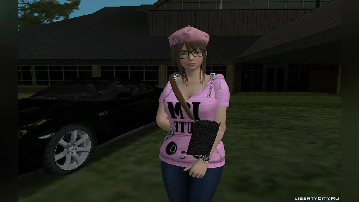 Мисаки в стильной повседневной одежде / GTA San Andreas