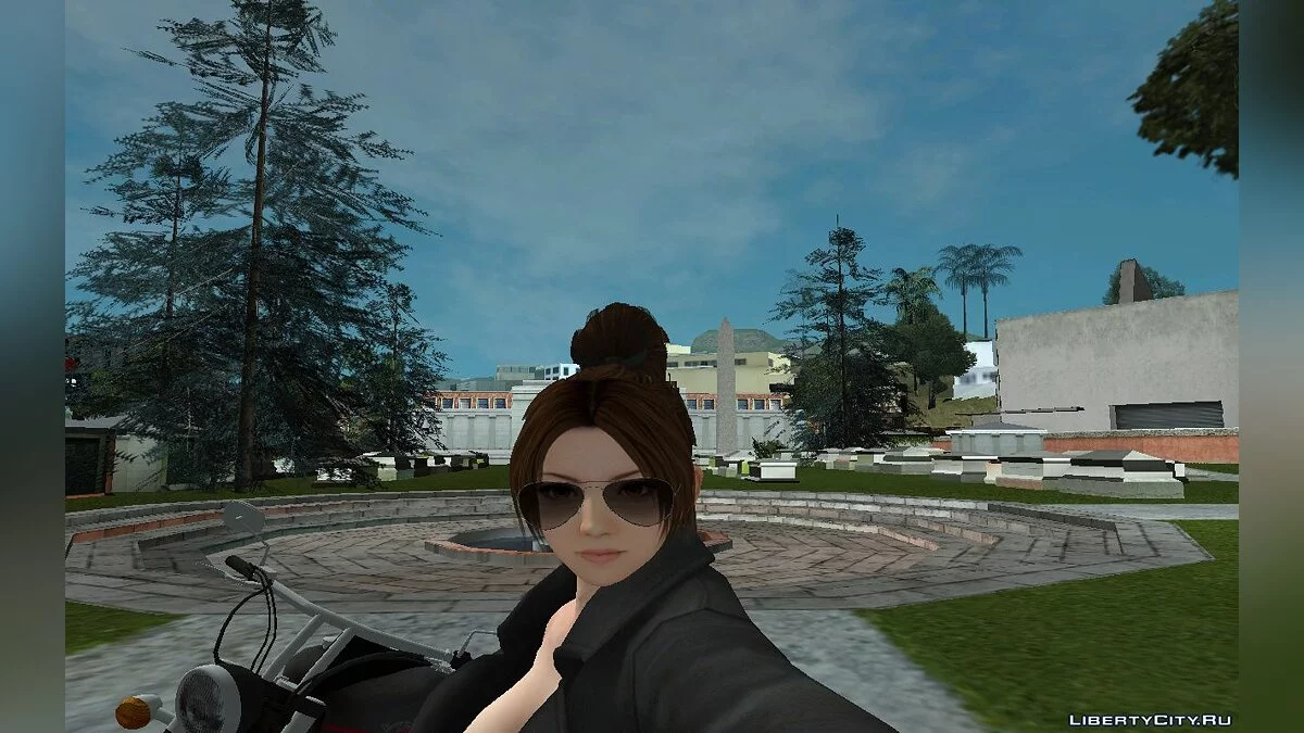 Мэй Ширануи в стильном повседневном наряде / GTA San Andreas