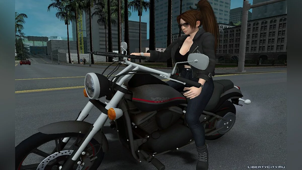 Мэй Ширануи в стильном повседневном наряде / GTA San Andreas